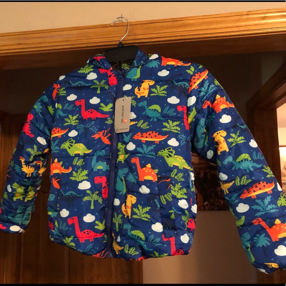 Adorable dinosaur coat